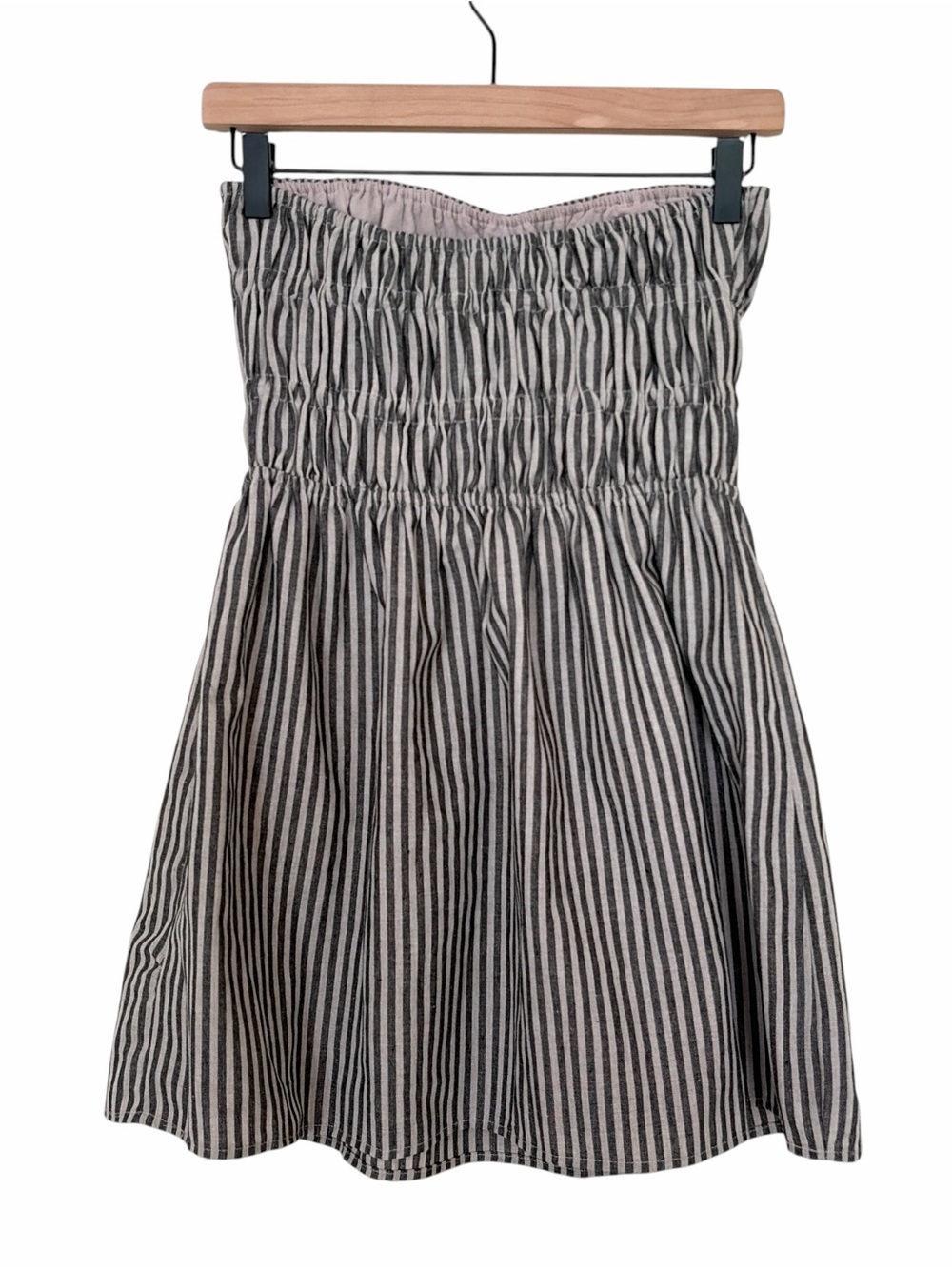NWT Revolve More to Come Black Stripe Strapless Neve Mini Dress - Picture 6 of 6